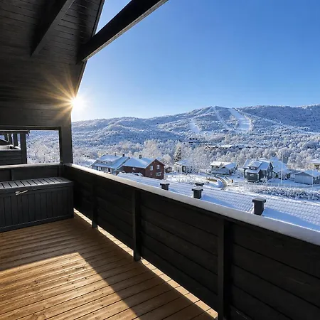 Beautiful Penthouse Centrally Located In Geilo, Stunning Views ヤイロ