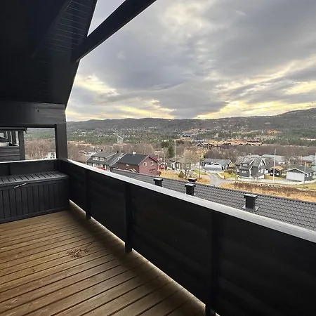 아파트 Beautiful Penthouse Centrally Located In Geilo, Stunning Views 게일로